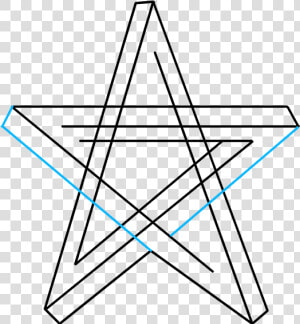 How To Draw Impossible Star   Symbols Of Moses  HD Png Download