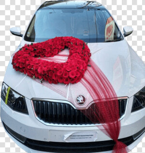 Transparent Wedding Decorations Png   Wedding Car Flower Decoration  Png Download