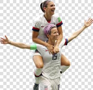 Megan Rapinoe  amp  Alex Morgan render  HD Png Download