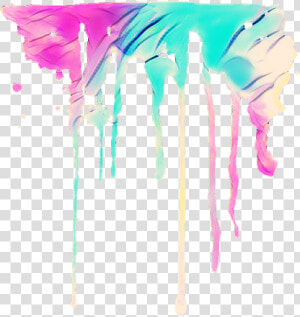  paint  sticker  stickers  rainbows   Illustration  HD Png Download