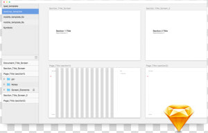 Ux Wireframe Template From Devbridge   Sketch  HD Png Download