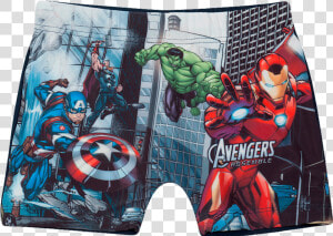 Os Vingadores Png  short Praia Avengers   Swim Briefs  Transparent Png