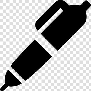 Ink Pen   Pen Orange Icon Png  Transparent Png