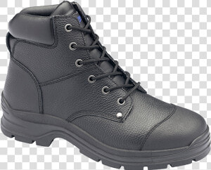 Shoe footwear work Boots boot steel toe Boot hiking   Black Steel Cap Boots  HD Png Download