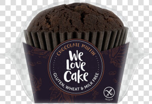 We Love Cake Chocolate Muffin   Chocolate Cake  HD Png Download