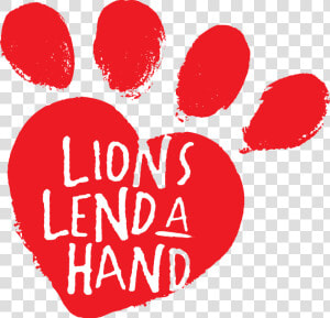 Lions Lend A Hand  HD Png Download