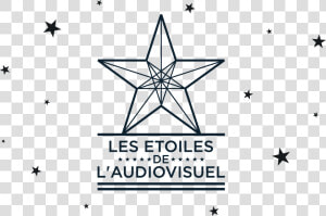 Etoile Etoile Black And White Star Backgrounds   Sticker  HD Png Download