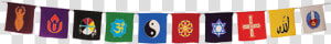 Religions Flags Banner  HD Png Download