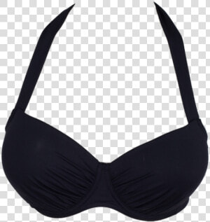 Black Balconette Bikini Top   Brassiere  HD Png Download