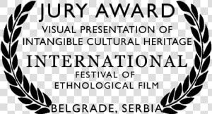 Ttta Belgrade Jury Award   Film Festival Winner Logo Png  Transparent Png