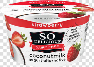 Strawberry Coconutmilk Yogurt Class Pro xlgimg   So Delicious Yogurt  HD Png Download