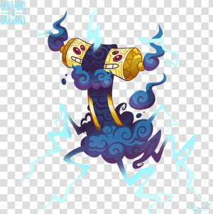 Storm Elemental Storm Elementals Are Pretty Much Perky   Illustration  HD Png Download