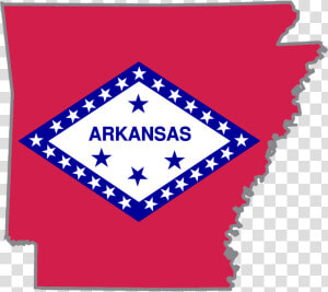 Arkansas Wikiproject   Arkansas Flag Shape Of State  HD Png Download