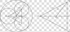  asy  Import Graph   3 Circle Tangent Problem  HD Png Download