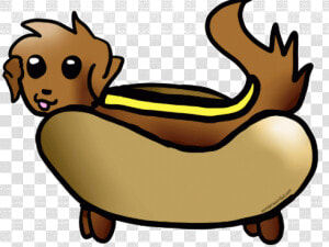 Hot Dog Clipart Cartoon   Cute Food Clipart Cartoon  HD Png Download