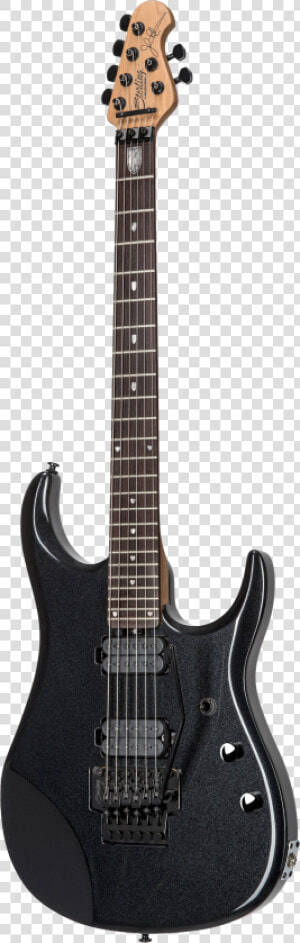 Sterling By Music Man Jp16 Signature In Black Metallic   Music Man Jp15 7 String Trans Black Quilt  HD Png Download