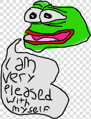 My Take On Pepe   Feels Good Pepe Meme  HD Png Download