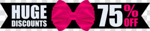 Black Friday With Bow   Black Friday Banner Png  Transparent Png