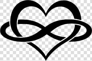 Persevere Heart Symbol Infinity Tattoo Free Download   Heart And Infinity Symbol  HD Png Download