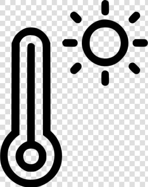 Free Daytime Png   Hot Temperature Black And White  Transparent Png