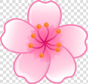 Japan Clipart Japanese Flower   Flower Cherry Blossom Clipart  HD Png Download