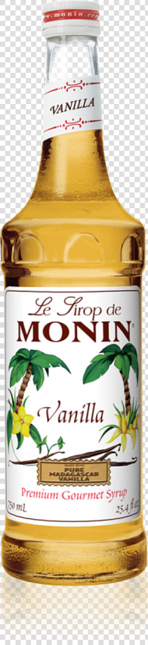 Monin Vanilla Syrup  HD Png Download