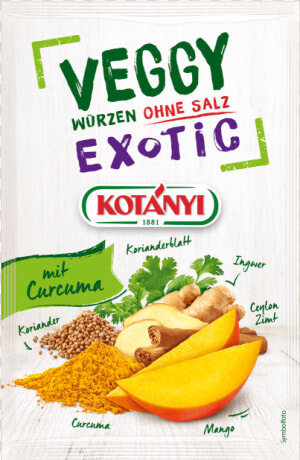 Kotányi Veggy Exotic Gewürzzubereitung Im Brief  HD Png Download