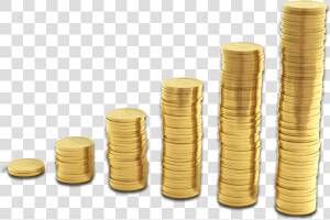 Stacks Of Coins   Gold Coins Stack Png  Transparent Png