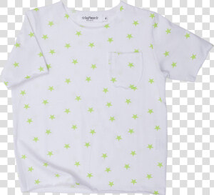 Camisetas Blanca Estrellas Flúor   Active Shirt  HD Png Download