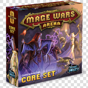 Mage Wars Arena Core Set Box   Mage Wars Arena Core Set  HD Png Download