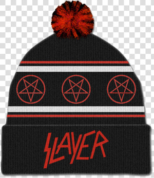 Slayer Bobble Hat   Bobble Hat Slayer Beanie  HD Png Download