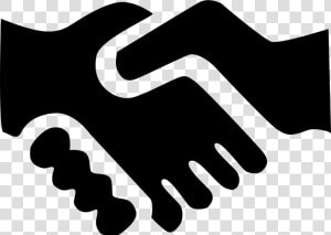 Transparent Handshake Clipart Png   Service Broker Icon Free  Png Download