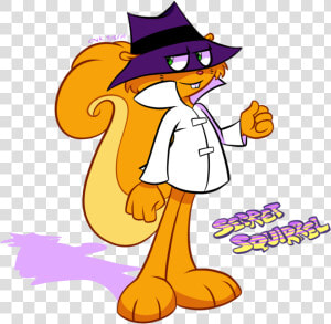 Secret Clipart Shhh   Agent Secret Squirrel  HD Png Download