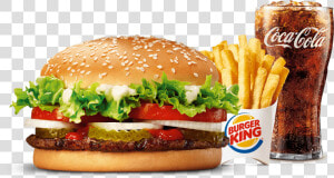 Chatpata Burger Burger King   Burger King Combo Png  Transparent Png