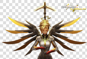 Overwatch   Mercy Render   Overwatch Mercy Render  HD Png Download