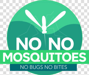 No No Mosquitoes Logo No Bugs No Bites   Graphic Design  HD Png Download