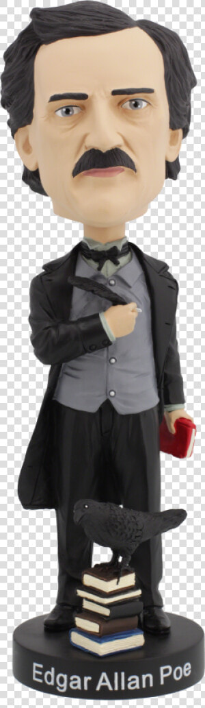 Edgar Allan Poe Bobblehead  HD Png Download