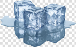 Ice Cube Melting Crystal   Ice Cube Melting Transparent  HD Png Download