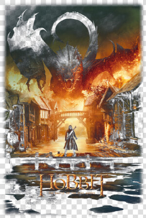 Smaug Poster Hobbit Poster  HD Png Download