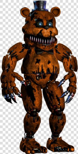 Transparent Fnaf Freddy Png   Fnaf Un Nightmare Freddy  Png Download