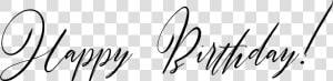 Happy Birthday Handwriting Png  Transparent Png