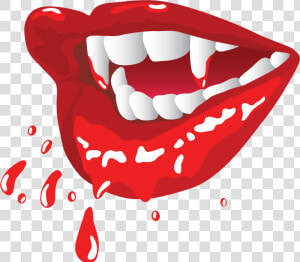 Vampire Teeth Png Download   Vampire Mouth Png  Transparent Png