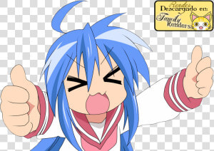 Konata Izumi Good Job Clipart   Png Download   Konata Izumi Thumbs Up  Transparent Png