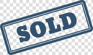 Sold Out Clipart Png Image   Sold Out Png Blue  Transparent Png