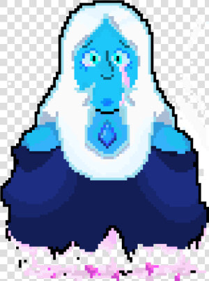 Transparent Blue Diamond Png   Pixel Art Blue Diamond  Png Download