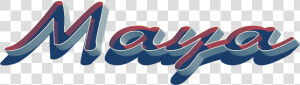 Maya 3d Letter Png Name  Transparent Png