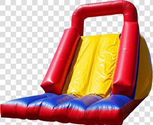 Red Water Slide   Inflatable  HD Png Download