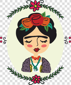 Frida Kahlo Illustration On Behance   Frida Kahlo Illustration  HD Png Download