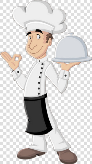 Transparent Cocinero Clipart   Cartoon Chef Png  Png Download