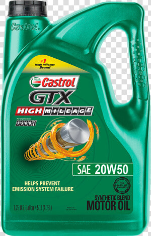 Castrol Synthetic Blend 10w40  HD Png Download